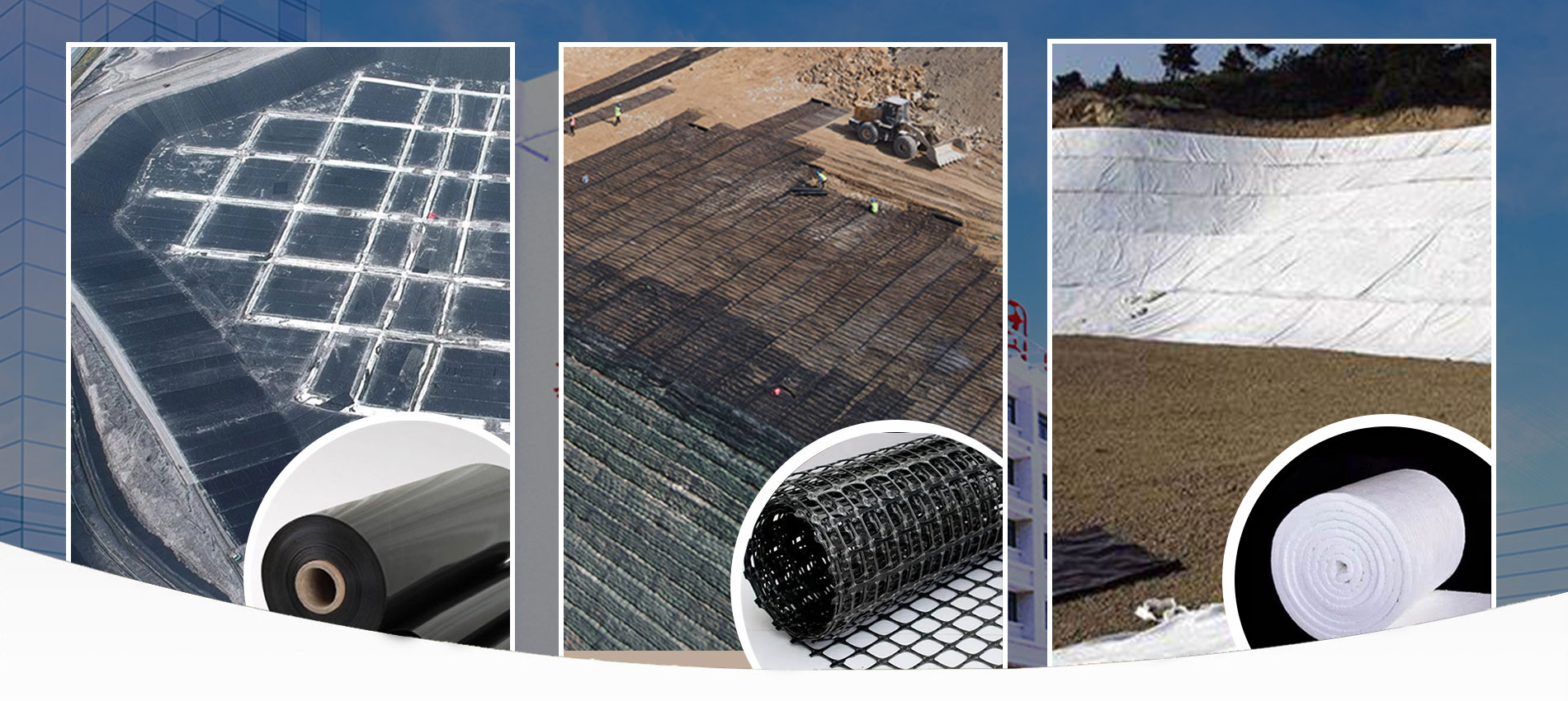 #ffffff

GEOMEMBRANE LINERS & GEOCOMPOSITES 
Our high-quality environmental liners serve a range of barrier and containment applications.