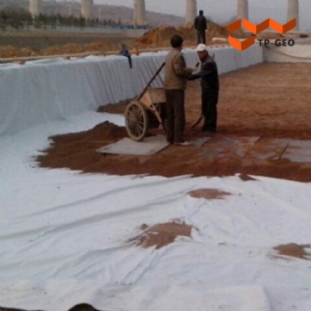 Filament needled geotextile